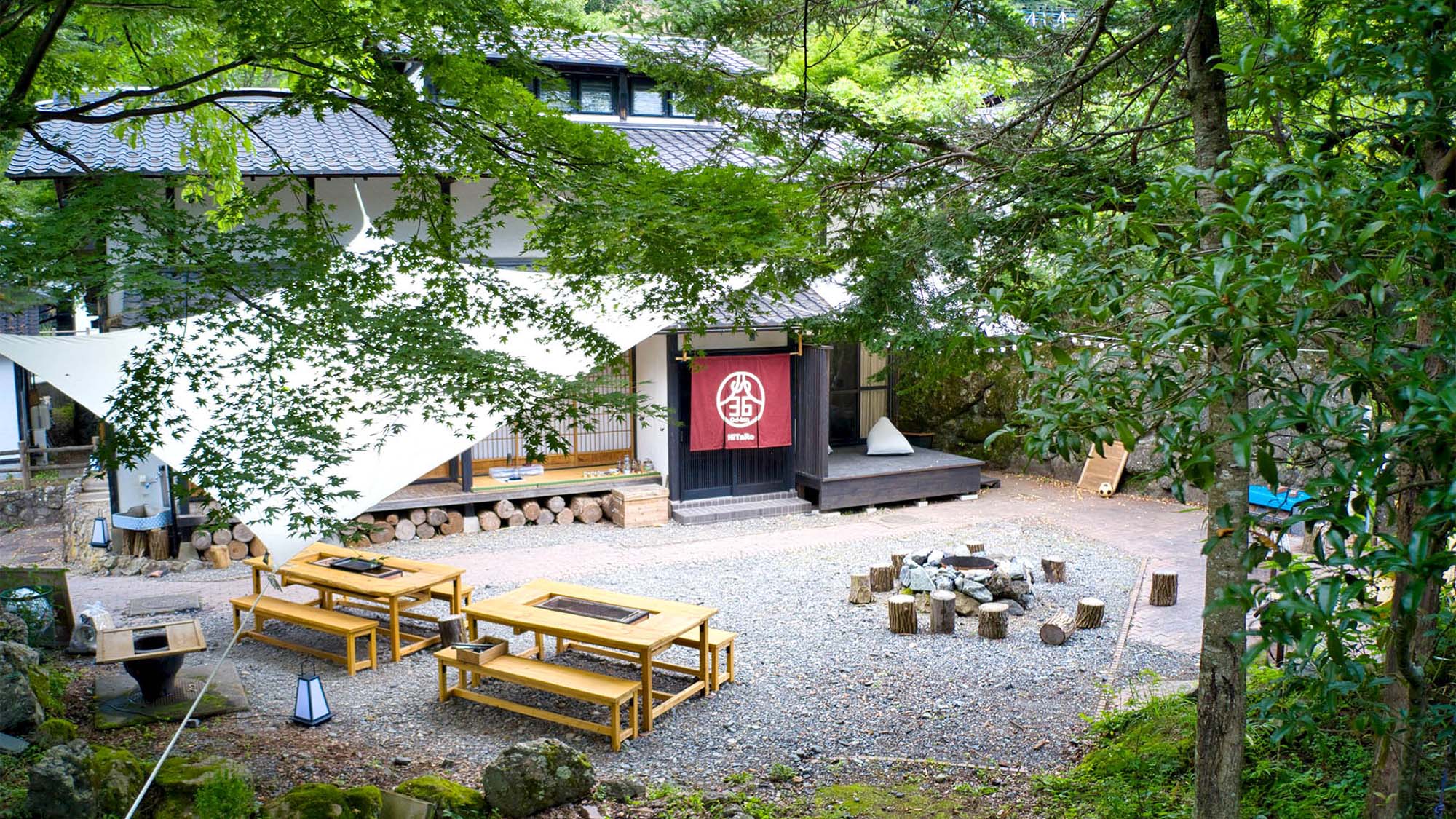 南アルプス３６～アウトドアの宿　Ｏｄ－ｉｎｎ～&nbsp;施設全景