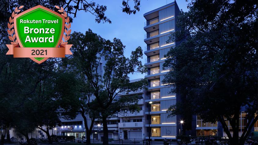 b hotel 広島平和大通り 施設全景