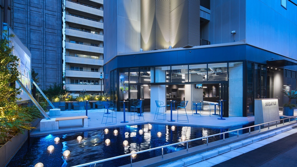 sequence SUIDOBASHI 施設全景