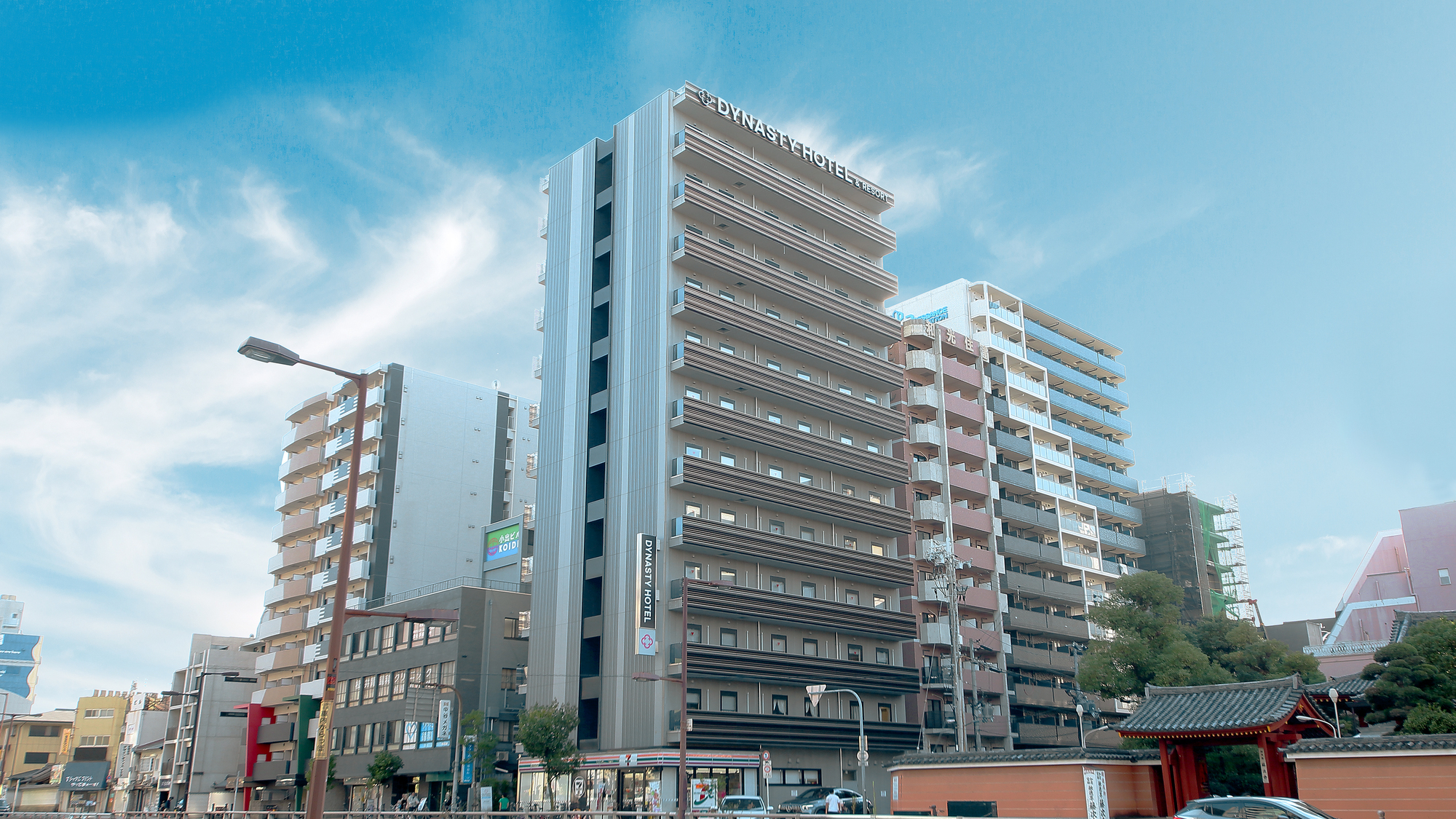 ダイナスティホテル大阪 施設全景
