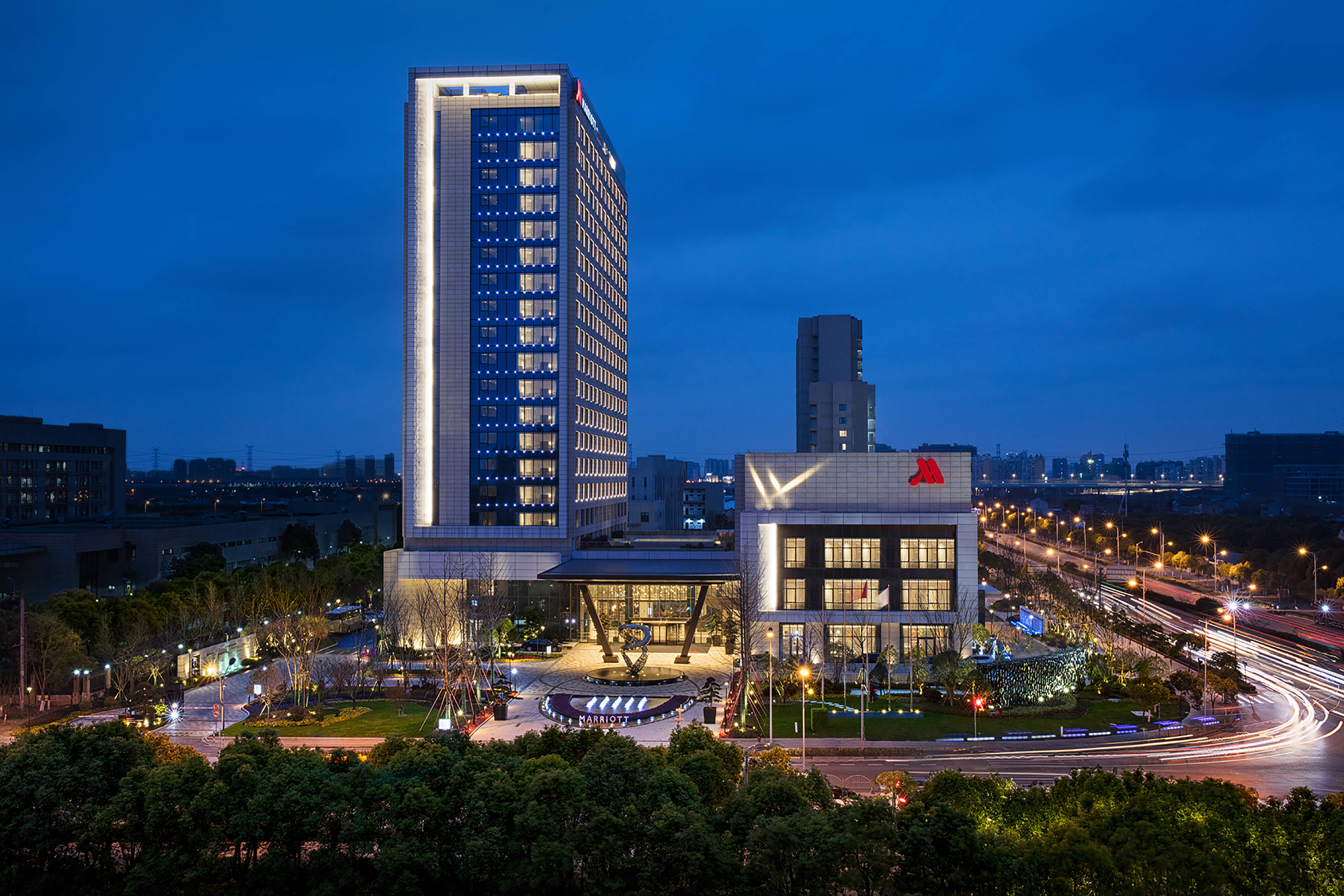 上海マリオット・ホテル康橋(Shanghai Marriott Hotel Kangqiao) 宿泊