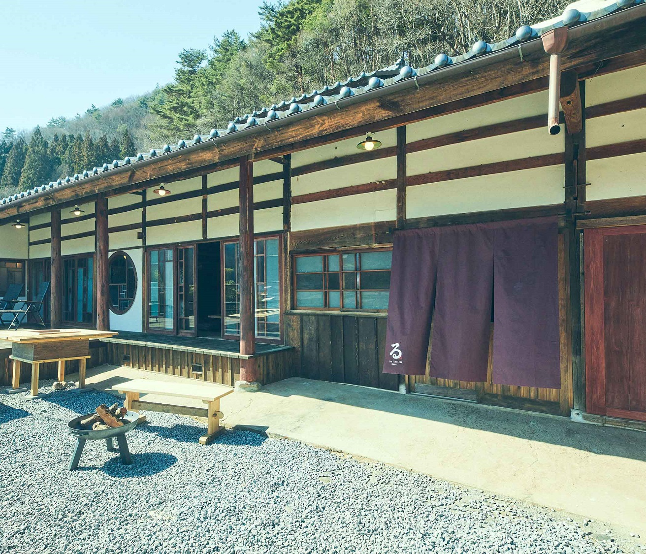 古民家宿るうふ 峡之家 施設全景