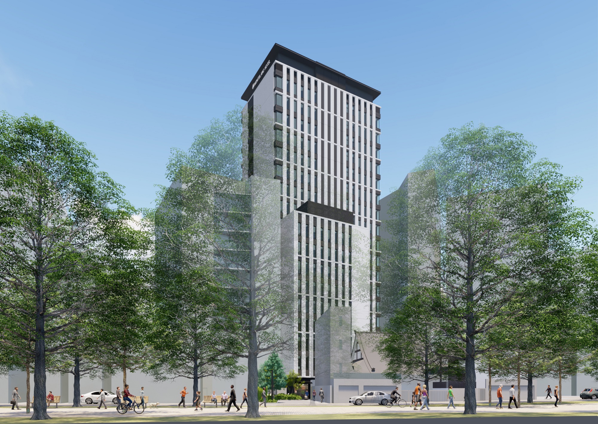 モンブランホテルラフィネ名古屋駅前 施設全景