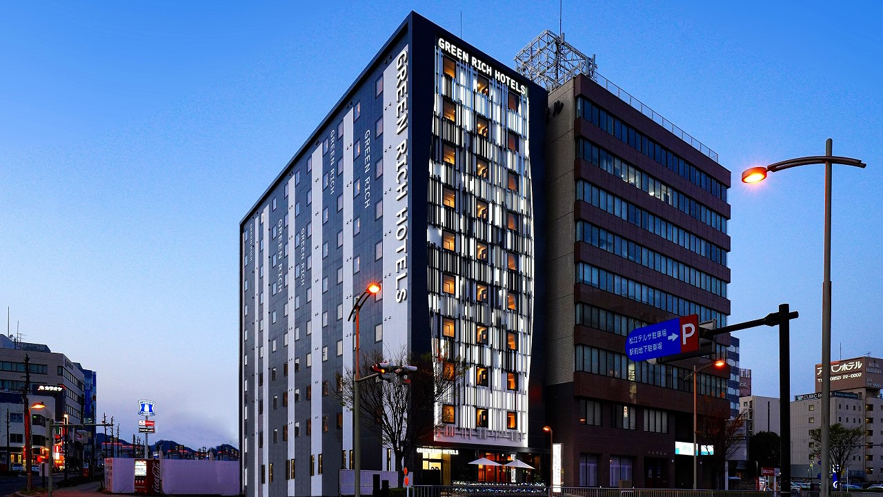 グリーンリッチホテル松江駅Across 人工温泉・二股湯の華 施設全景