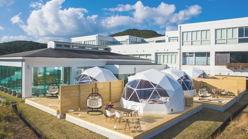 Ｄｏｔ　Ｇｌａｍｐｉｎｇ　アシズリテルメ 施設全景