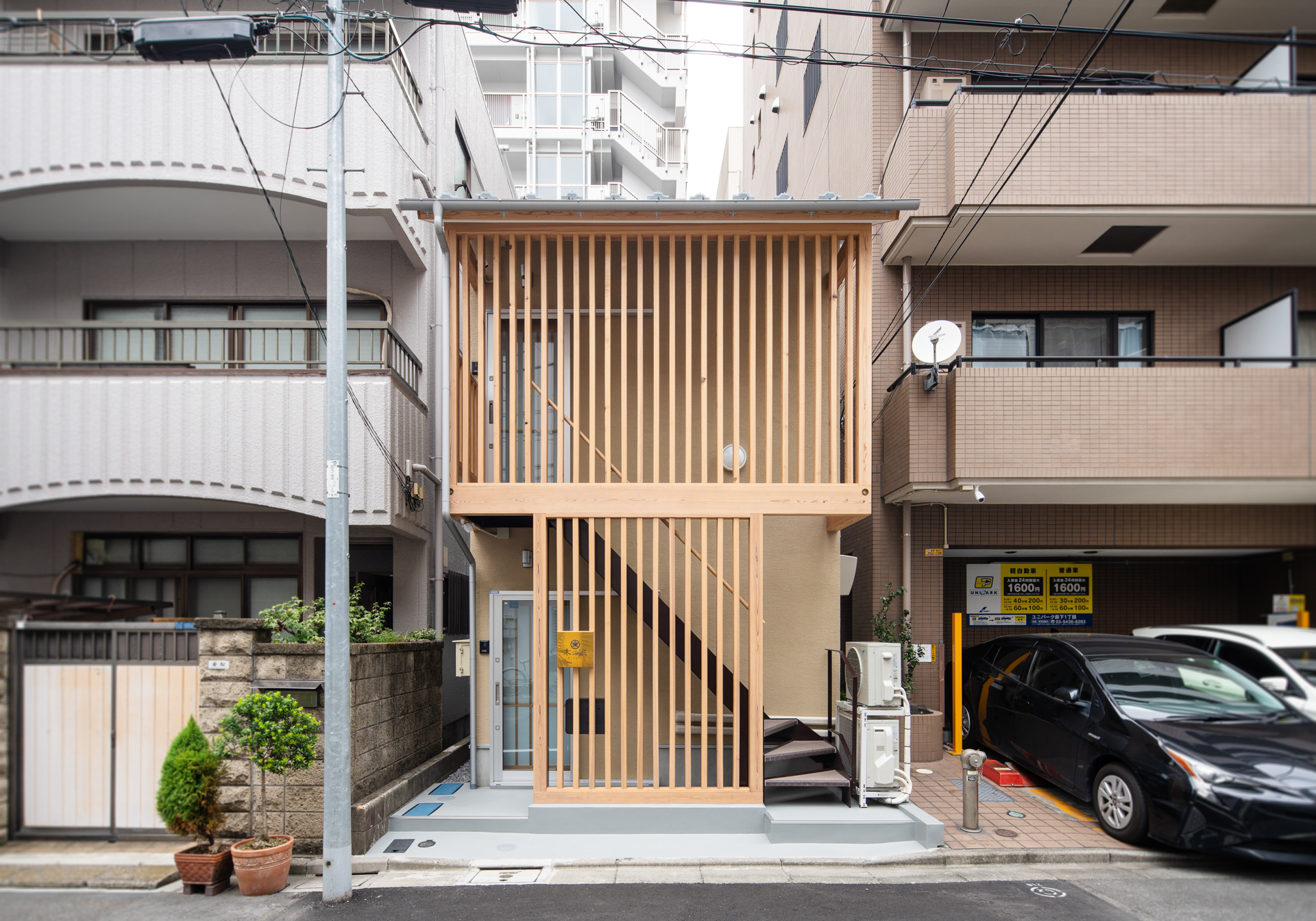 小さなホテル木の家 施設全景