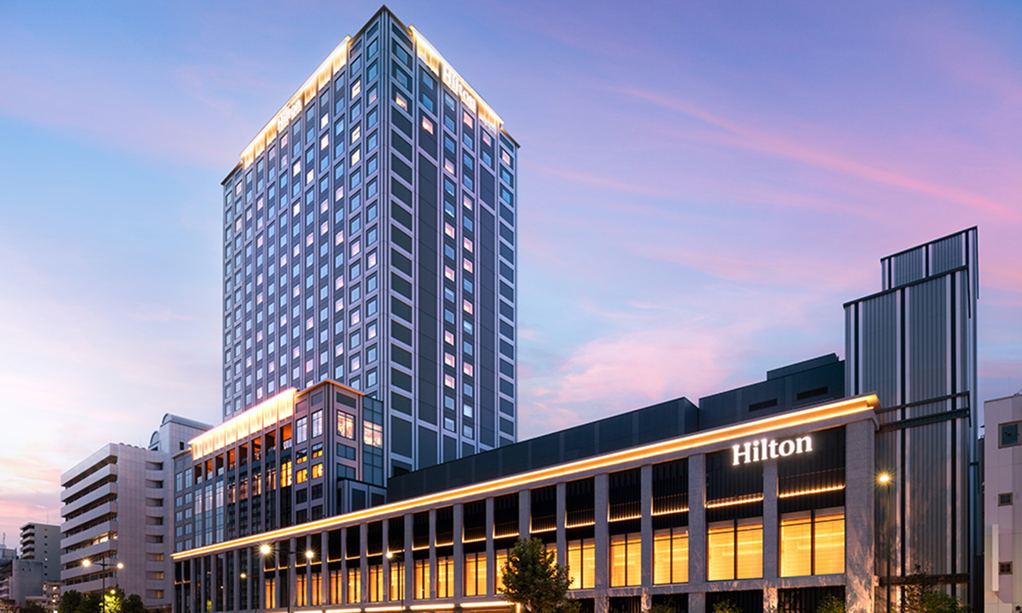 ヒルトン広島 施設全景