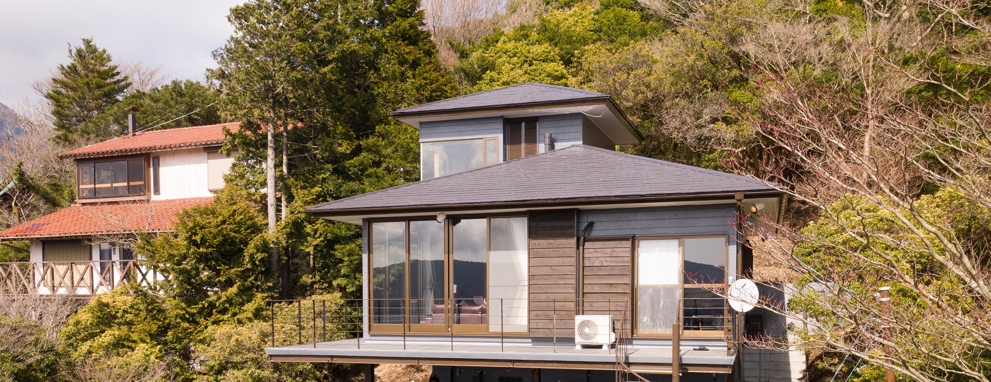 VILLA HAKONE 湖空 施設全景