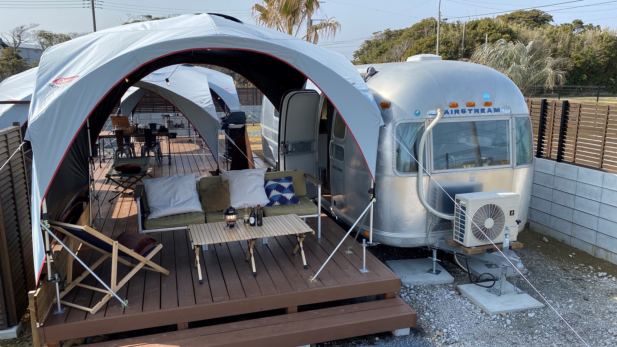 ANKR VILLAGE KUJUKURI PRIVATE CAMP(アンカービレッジ九十九里) 施設全景