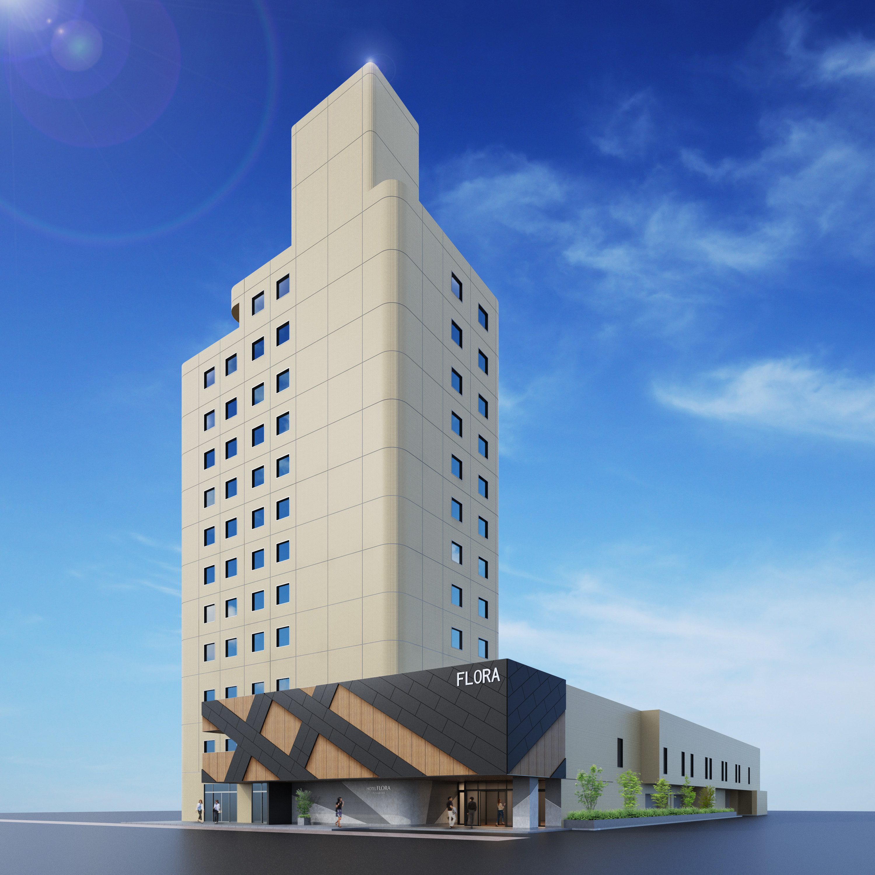 ホテルフローラ船橋 施設全景