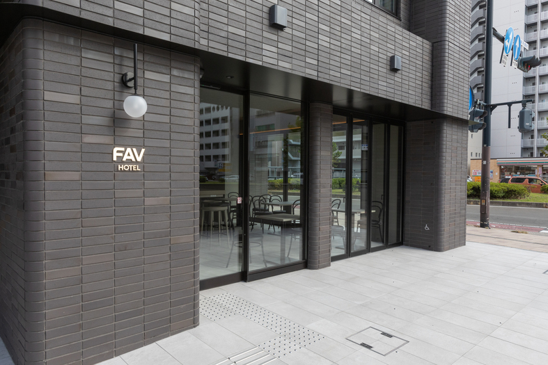 fav 広島平和大通り 施設全景