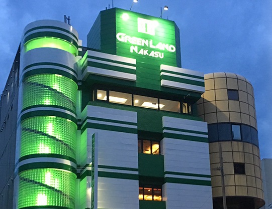 サウナ&カプセルホテル グリーンランド中洲店 施設全景