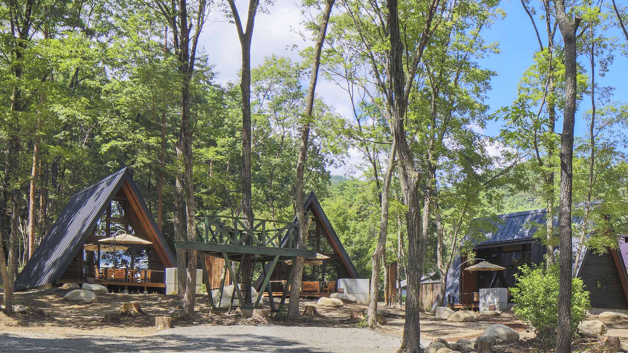 三角屋根の貸別荘 Villa Yoshino 施設全景
