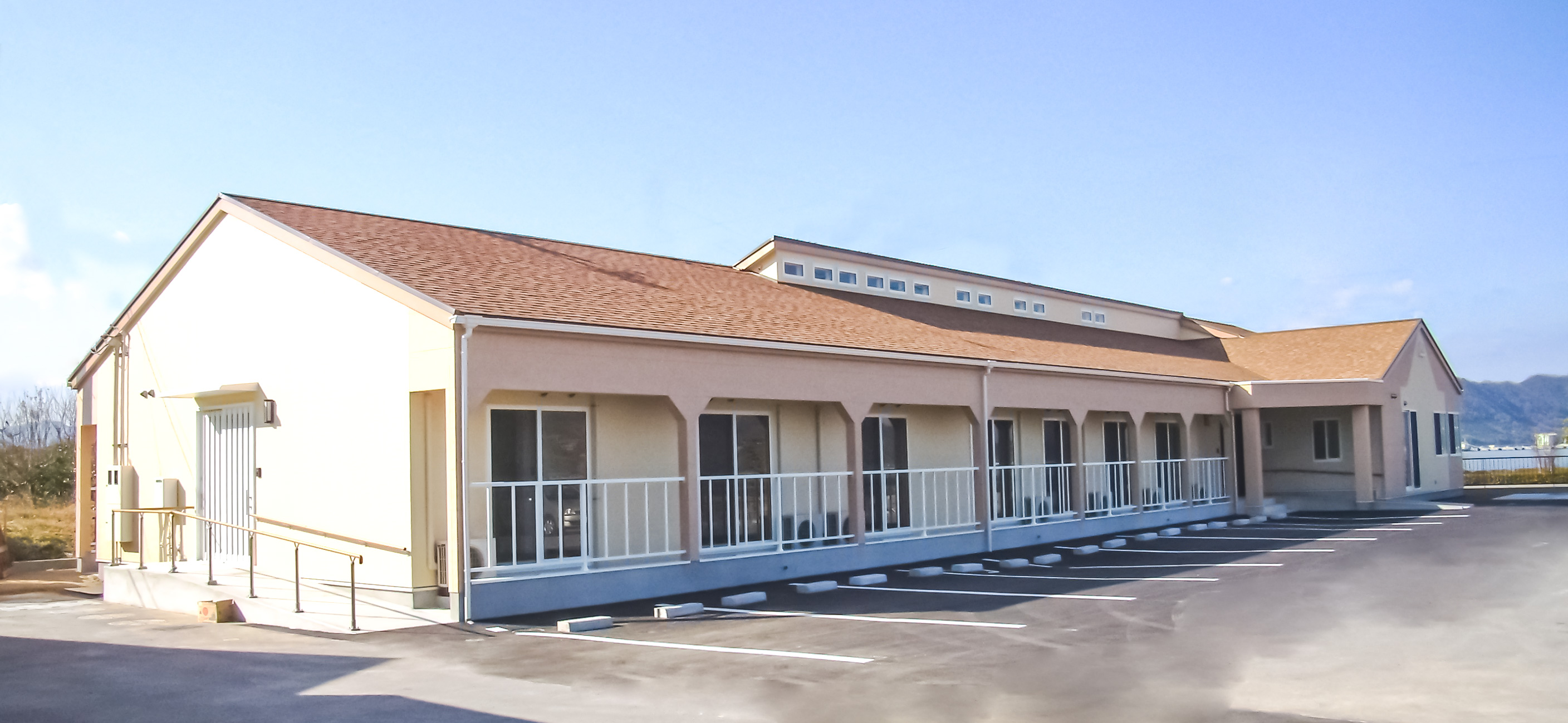 サイクルゲストハウス汐風 施設全景