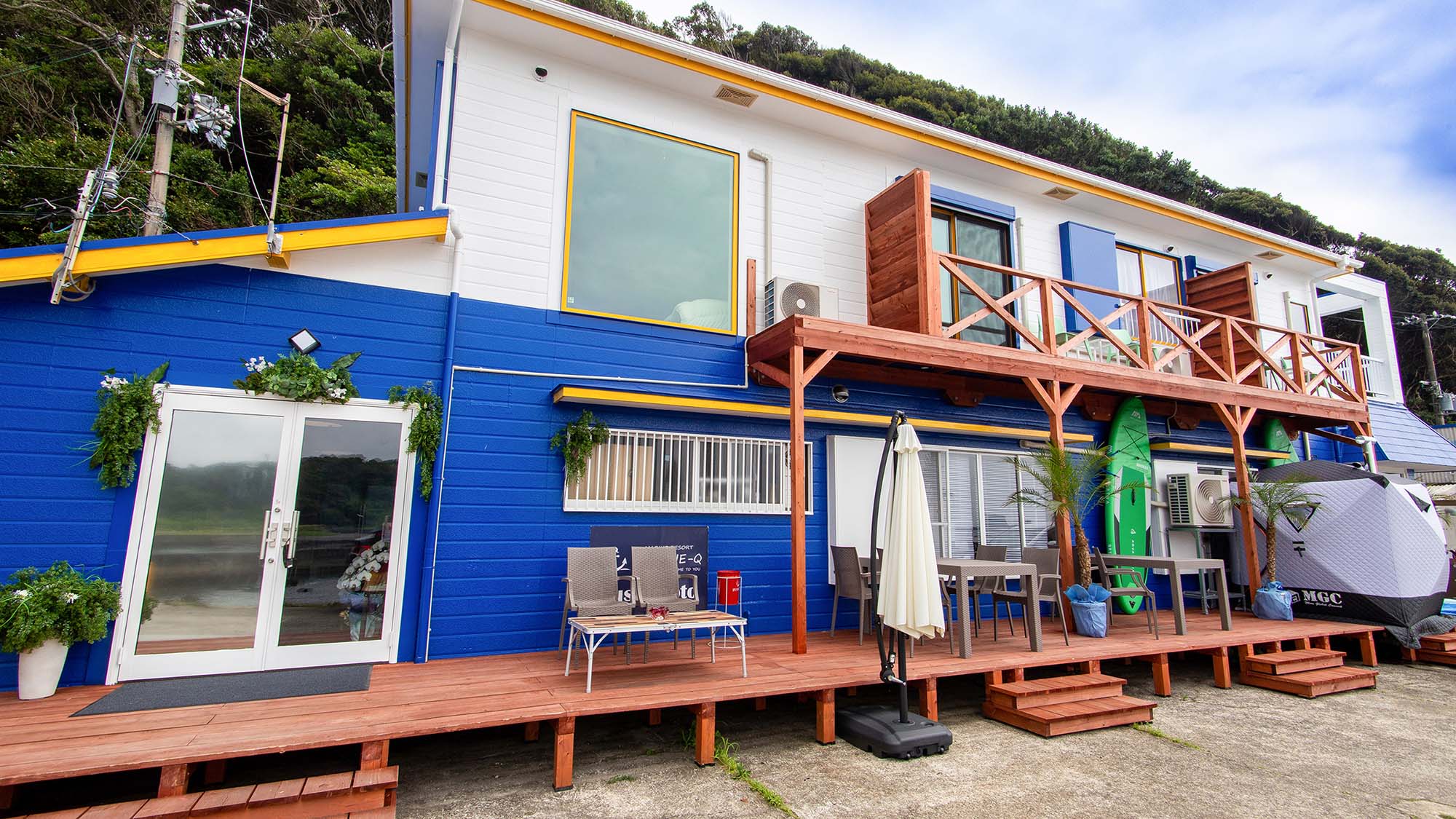 夕海の里 施設全景