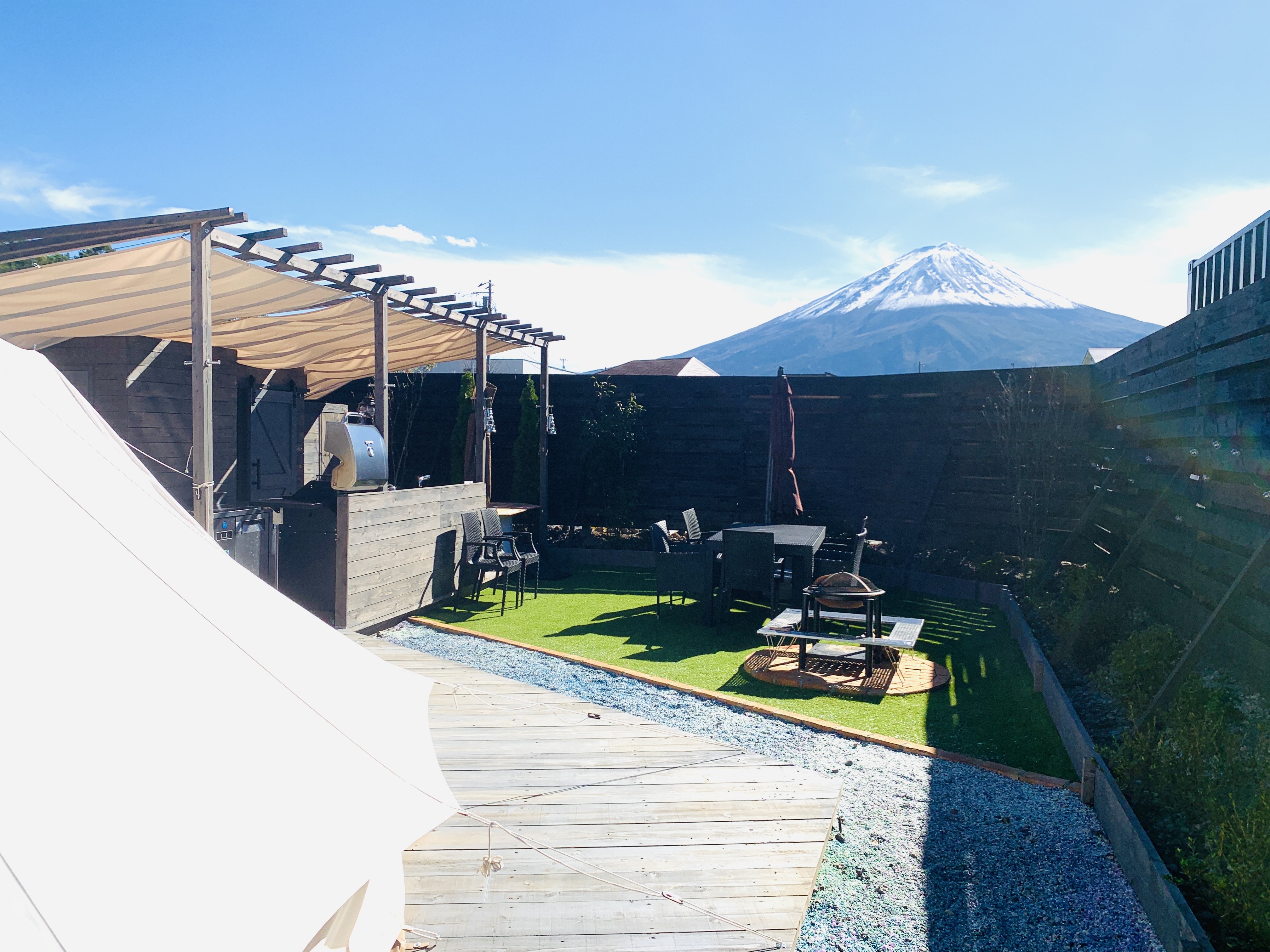 The Villa Glamping 河口湖 施設全景