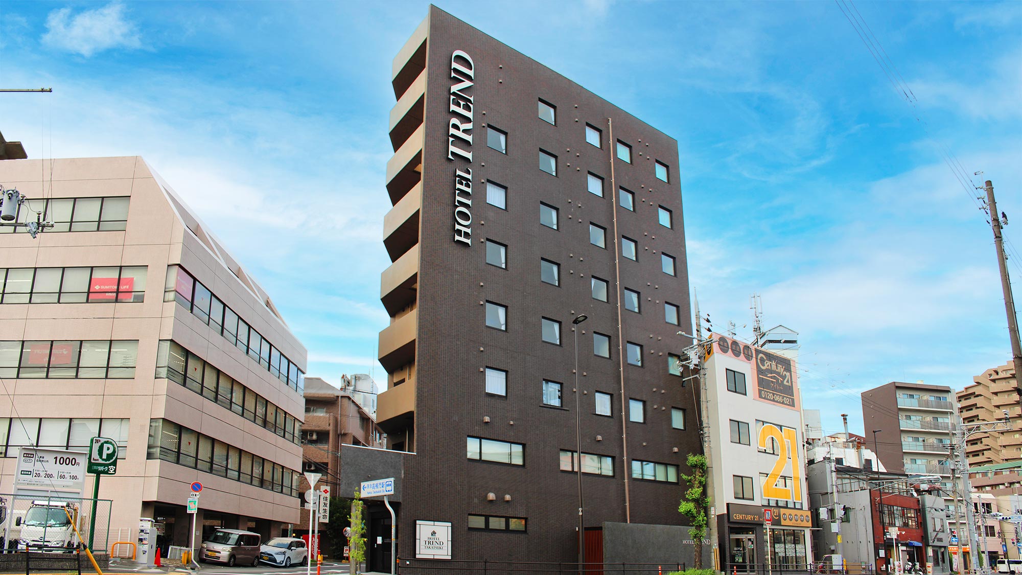 ホテルトレンド高槻 施設全景