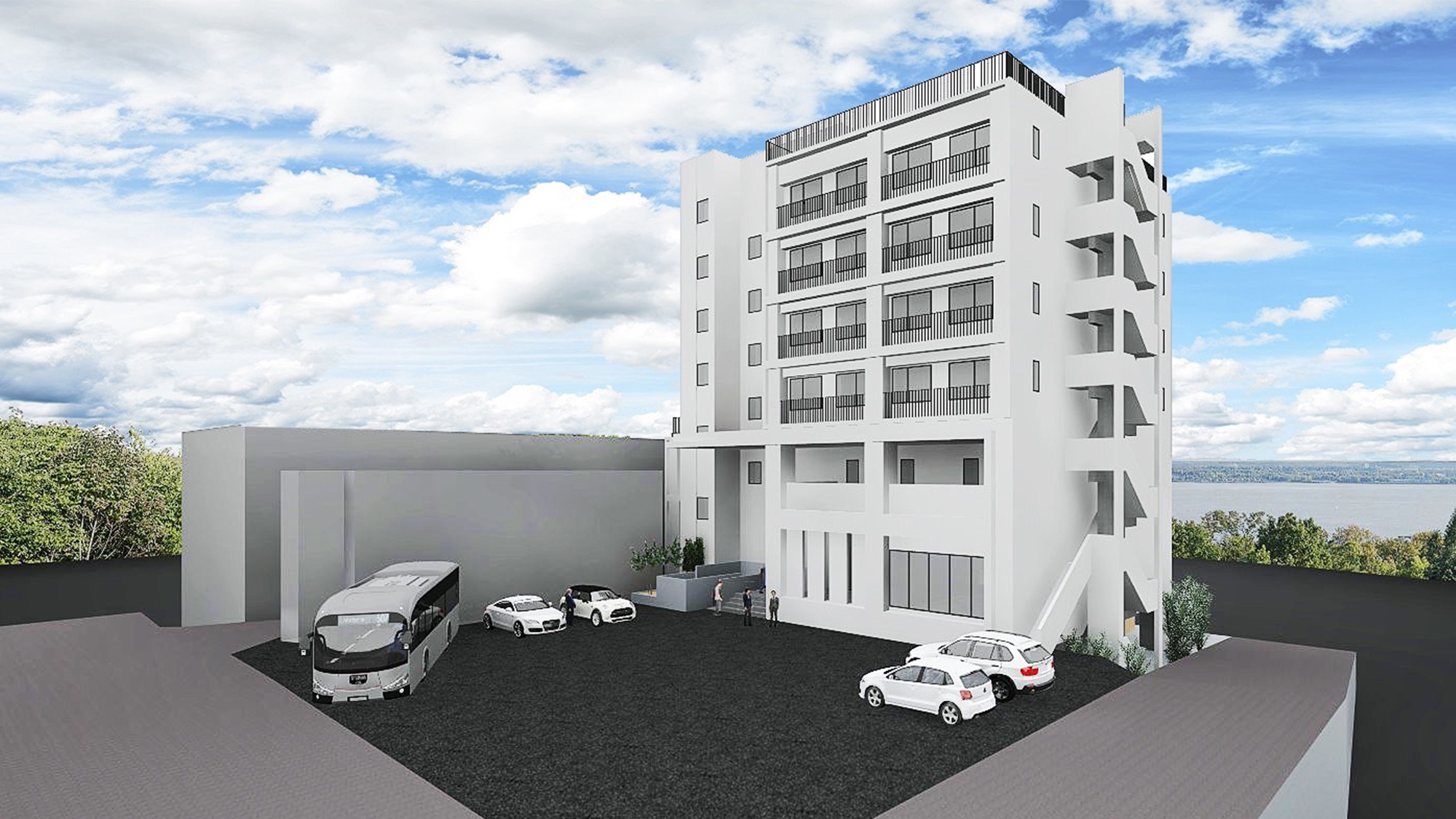 別府温泉　スパホテルつるみ&nbsp;施設全景