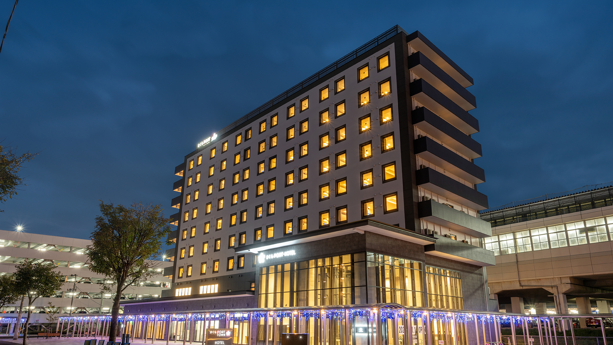 さくらPORT・HOTEL 施設全景