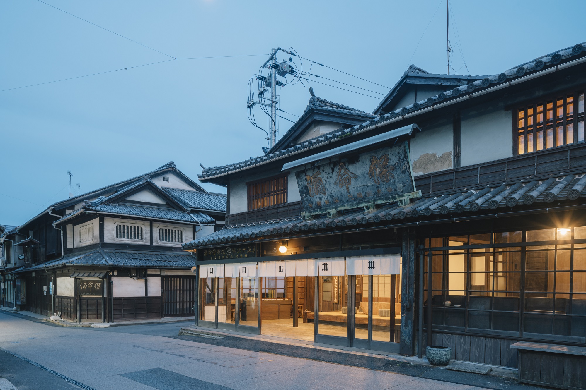 NIPPONIA 鞆 港町 施設全景