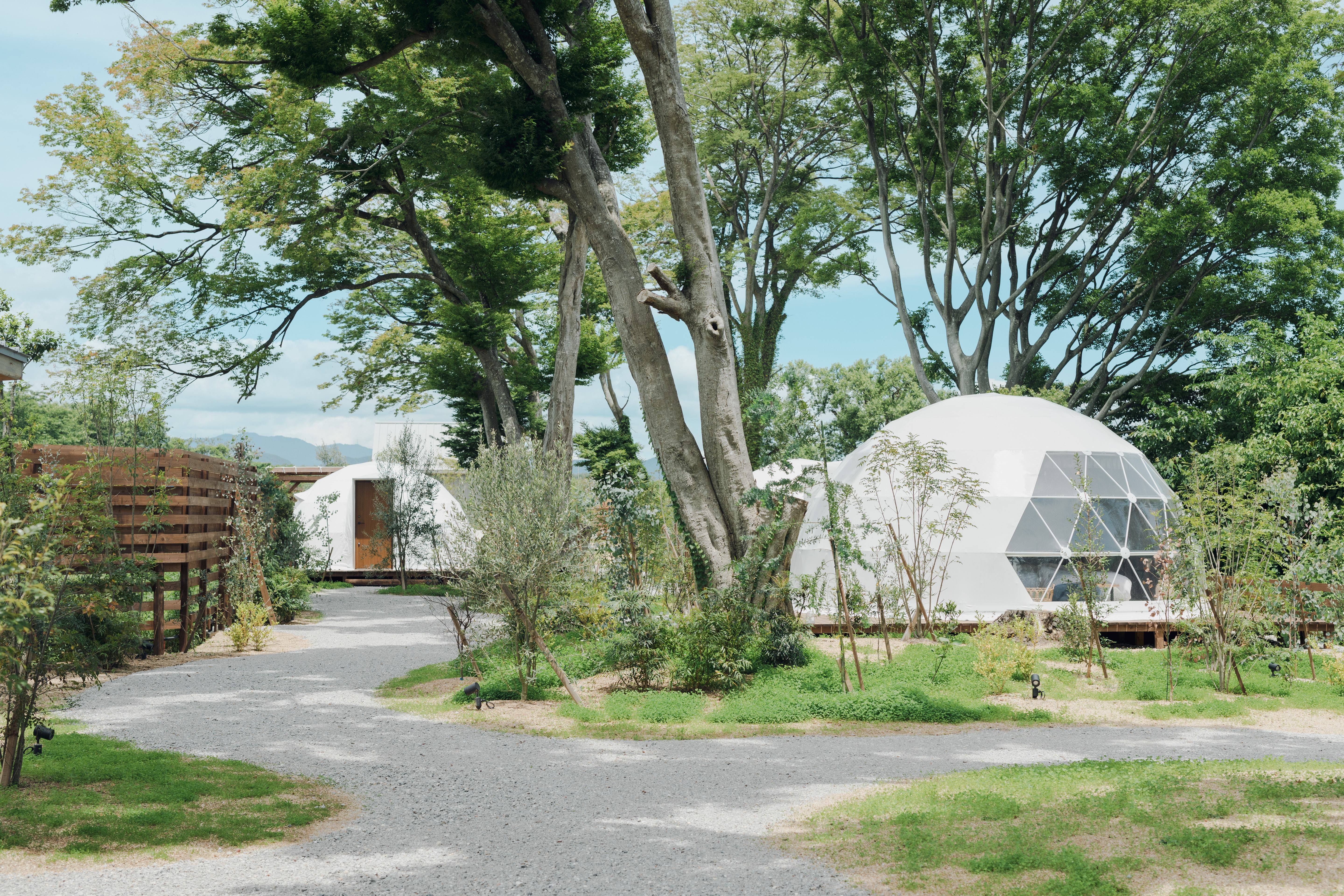 glanta glamping village 施設全景