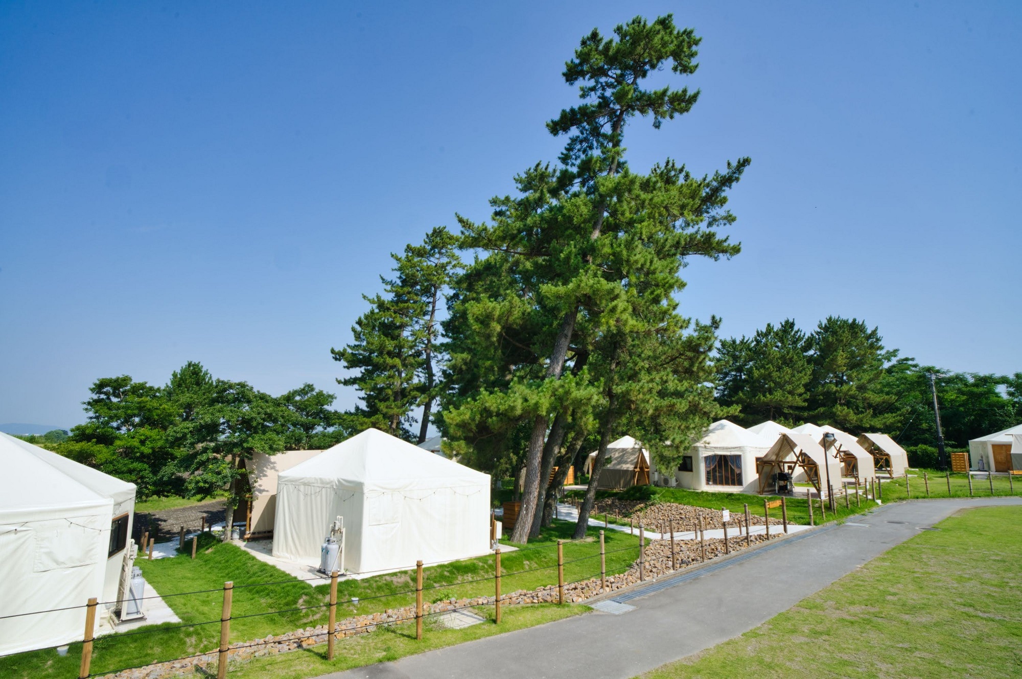 ウッドデザインパークいちのみやー紡ー 施設全景