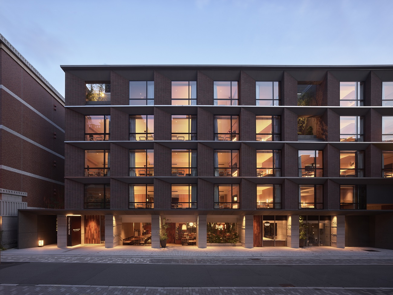 三井ガーデンホテル京都三条プレミア 施設全景