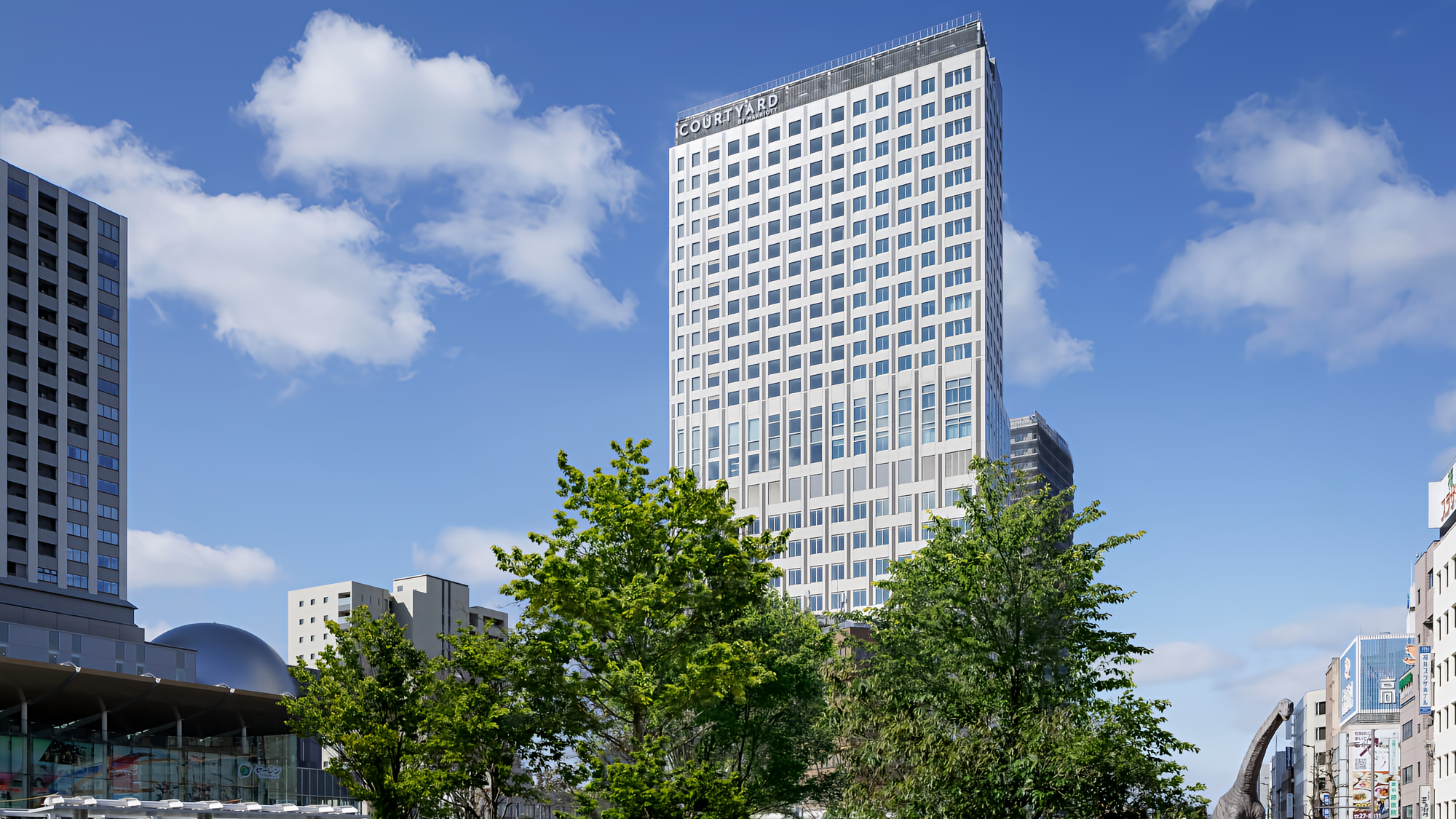 コートヤード・バイ・マリオット福井 施設全景