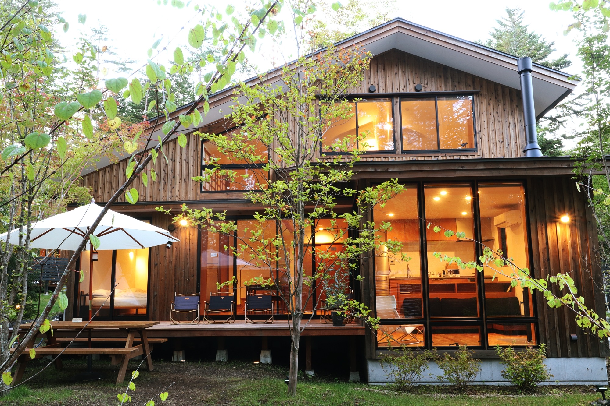 軽井沢森四季VILLA 施設全景