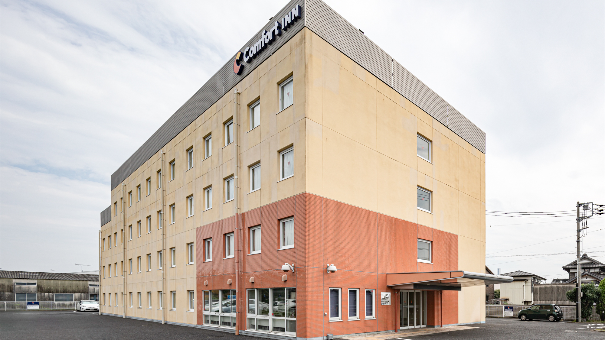 コンフォートインひたちなか 施設全景