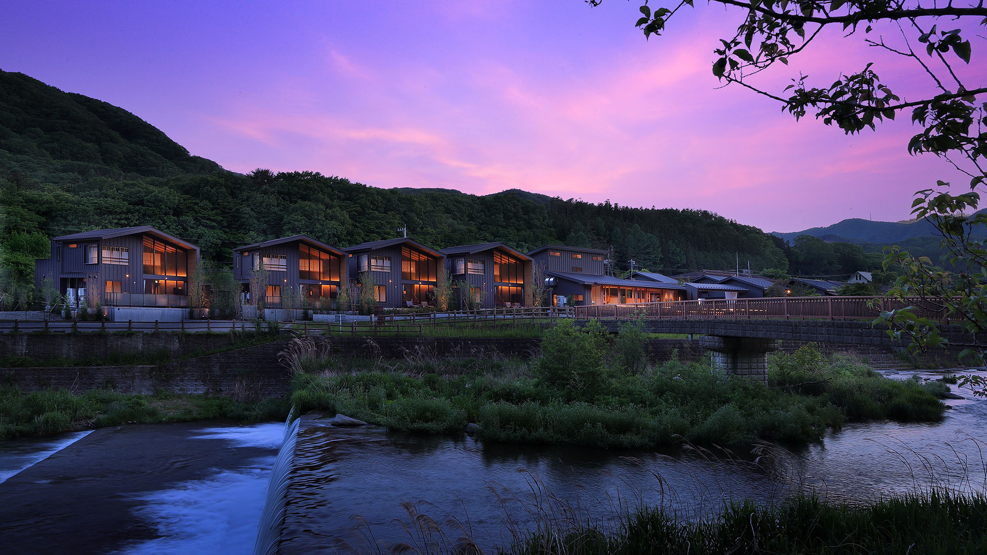 写真:露天風呂付きヴィラ 紅葉(くれは)