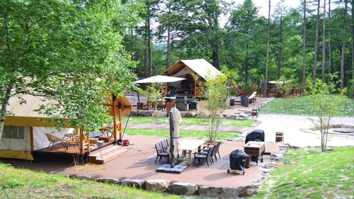 グラマラスダイニング蓼科 THE CAMP 施設全景