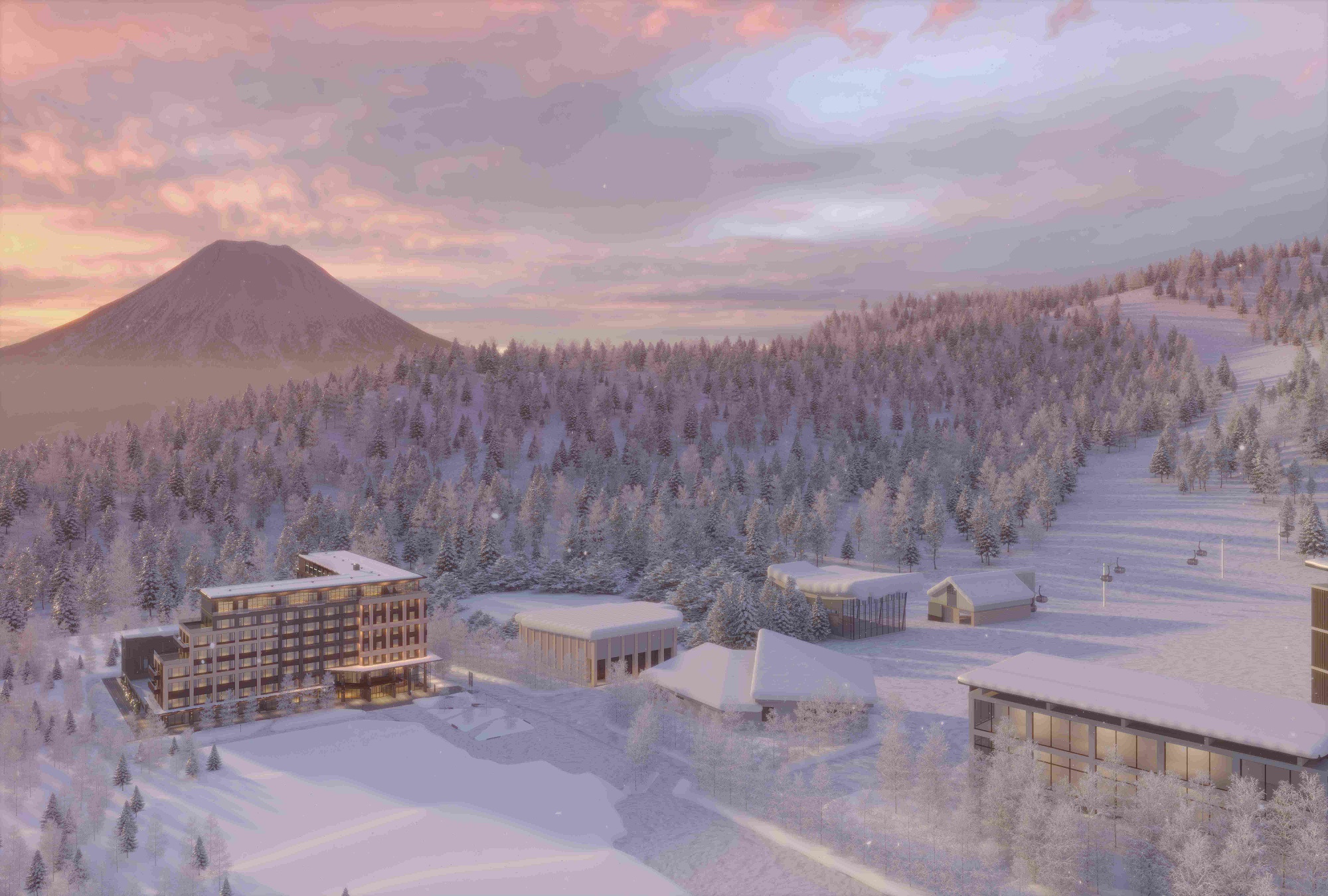 ニッコースタイルニセコ HANAZONO 施設全景