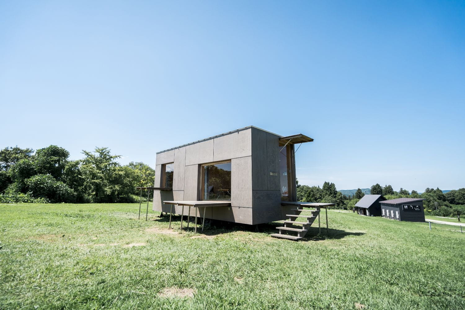 スノーピークヘッドクォーターズキャンプフィールド 施設全景