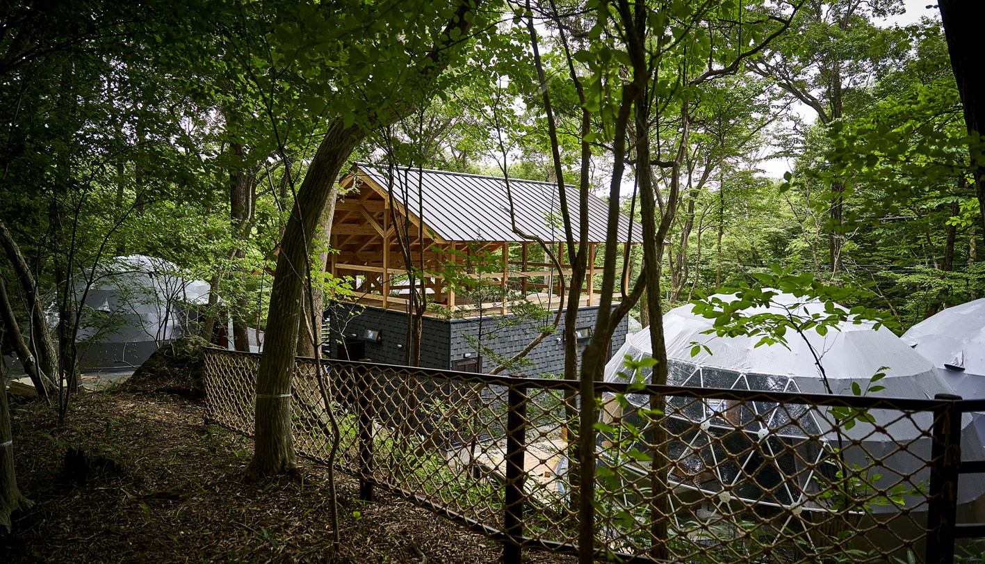 ＧＬＡＭＰ　ＨＩＤＥＯＵＴ　那須高原&nbsp;施設全景