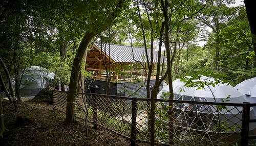 GLAMP HIDEOUT 那須高原 施設全景