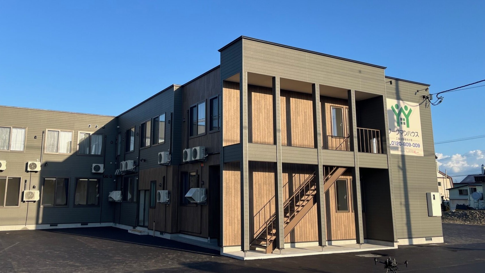 ワークマンハウス遠軽&nbsp;施設全景