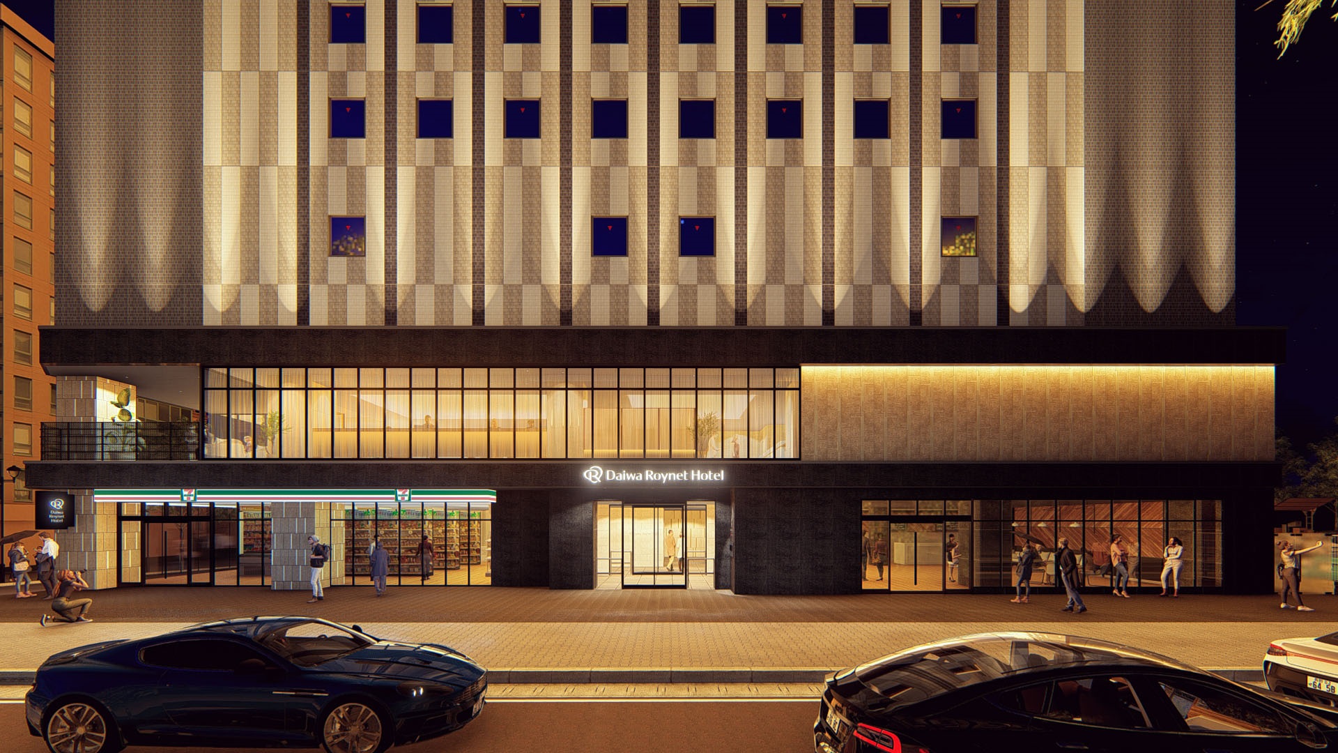 ダイワロイネットホテル秋田駅前 施設全景