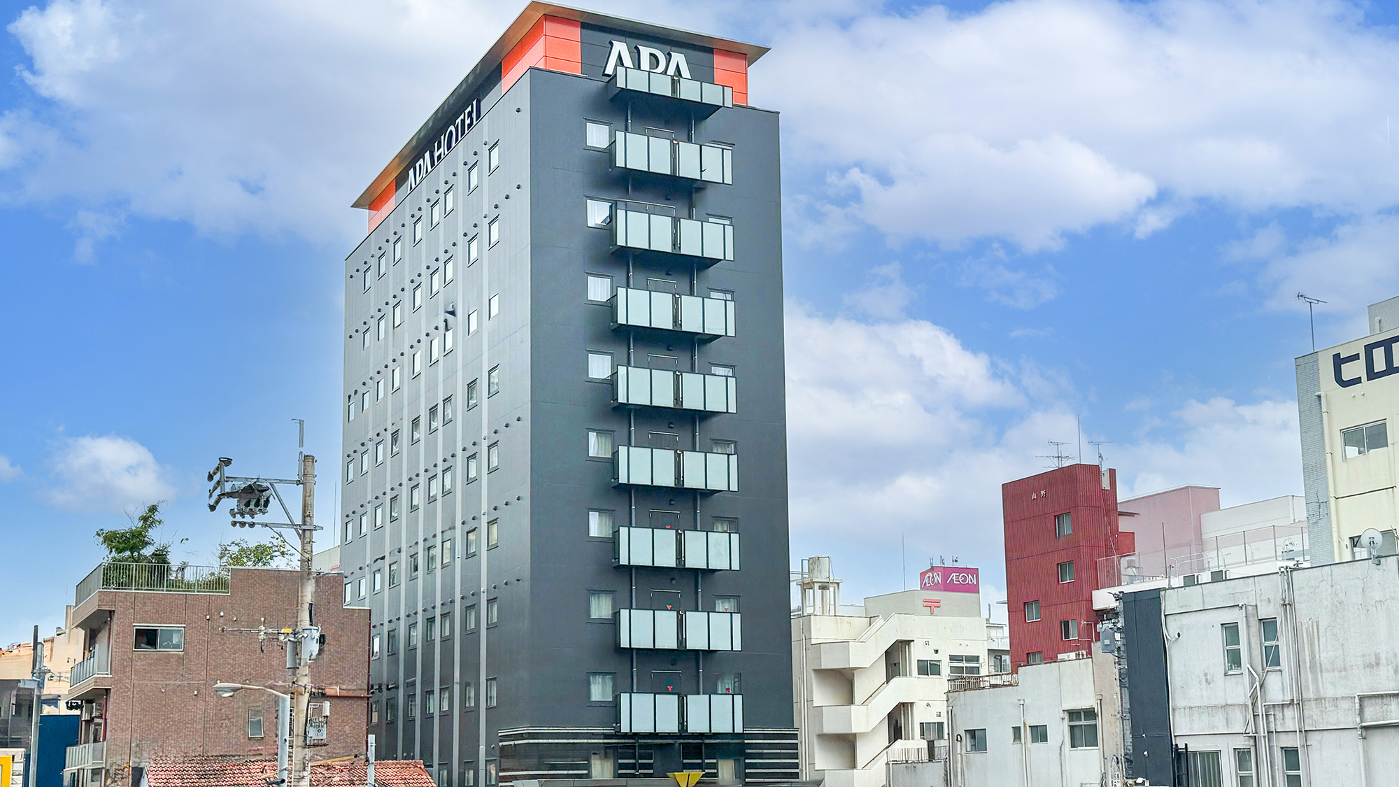 アパホテル〈鹿児島中央駅前西口〉 施設全景