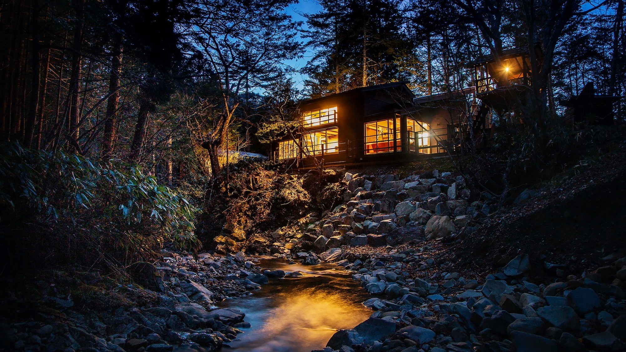 すみや落水邸 the Cask 施設全景