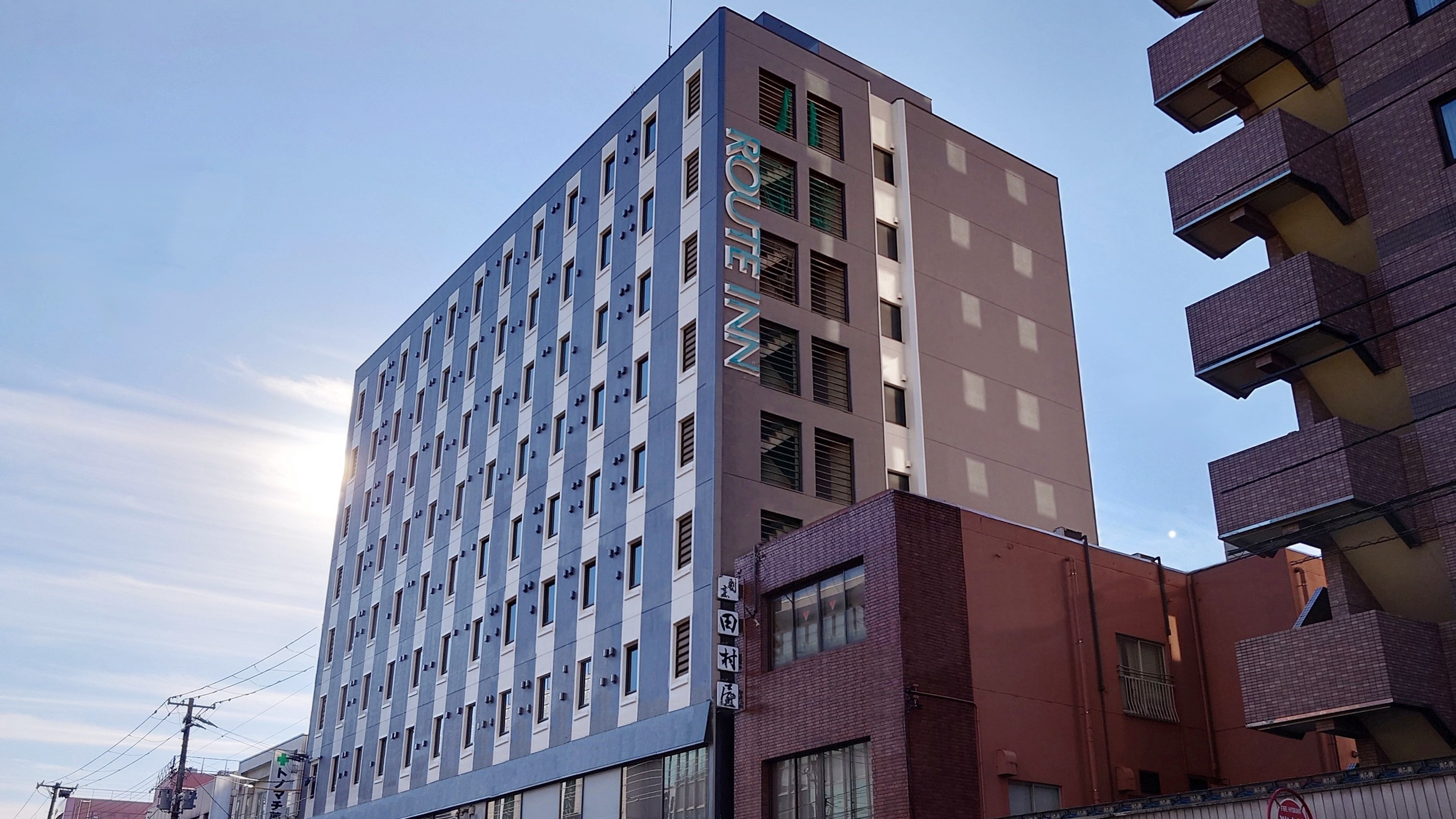 ホテルルートイン長岡駅前 施設全景