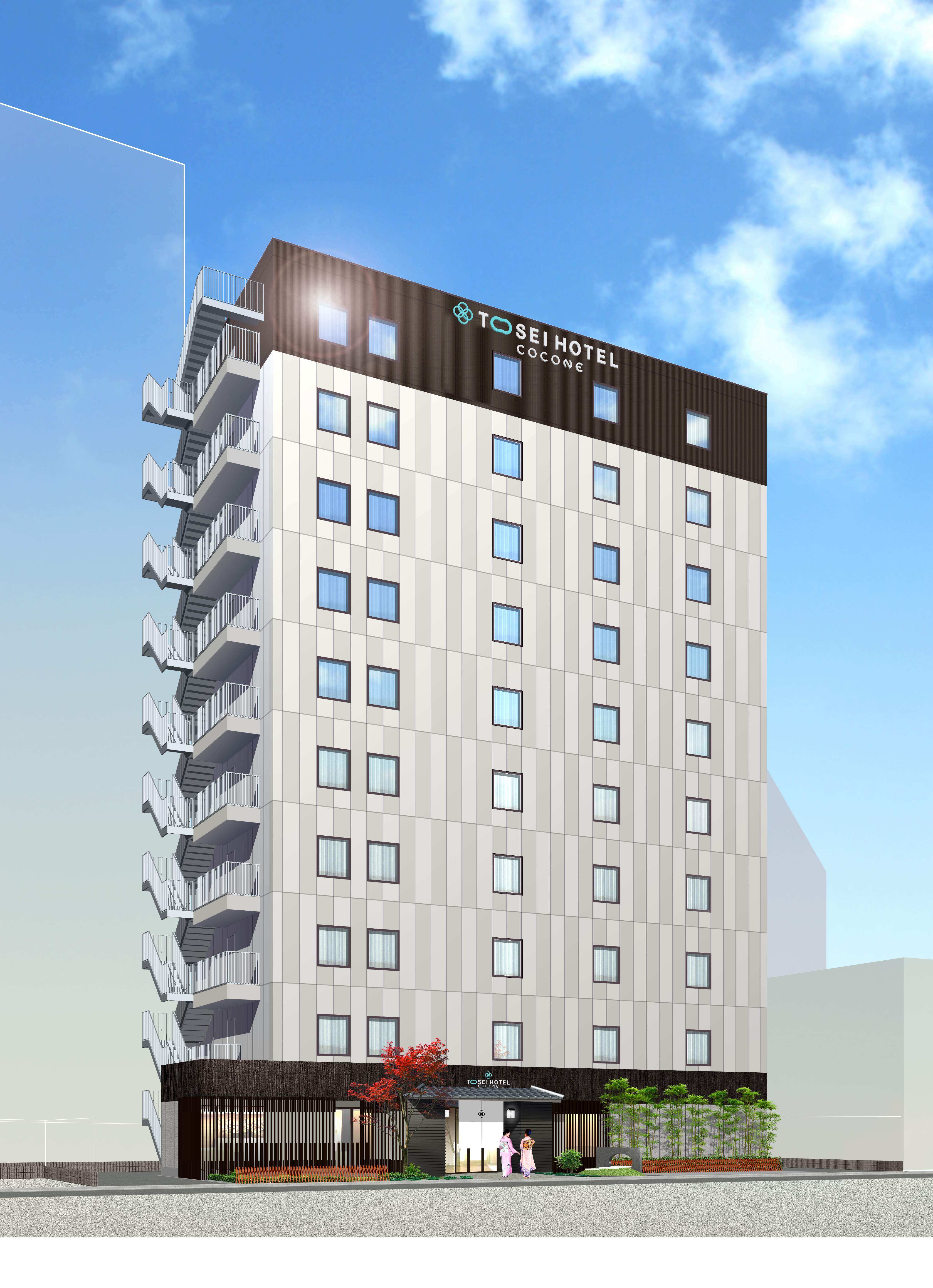 トーセイホテルココネ蒲田（２０２５年１２月２３日オープン）&nbsp;施設全景