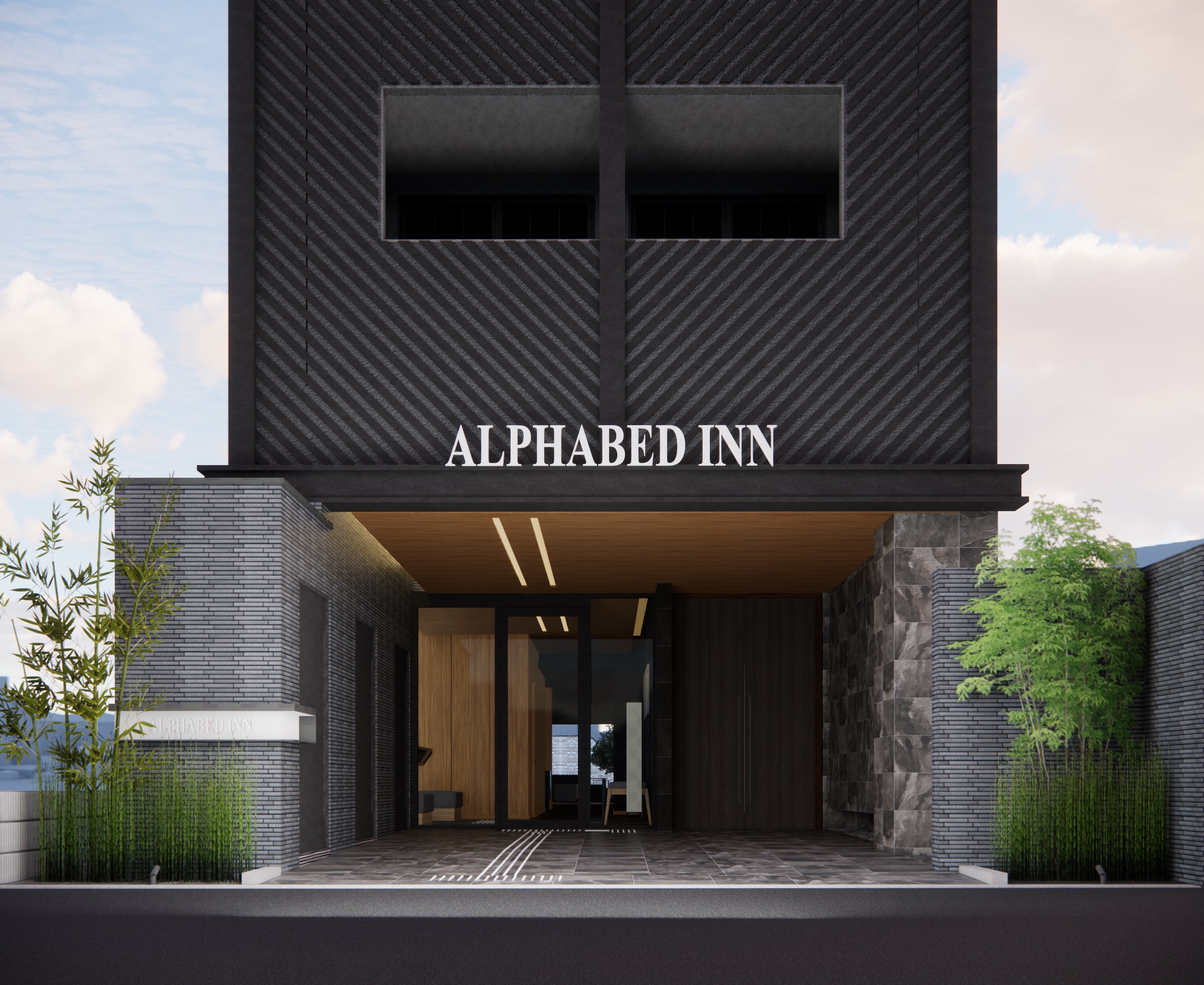 ＡＬＰＨＡＢＥＤ　ＩＮＮ　博多駅前（２０２５年１２月１６日ＯＰＥＮ）&nbsp;施設全景