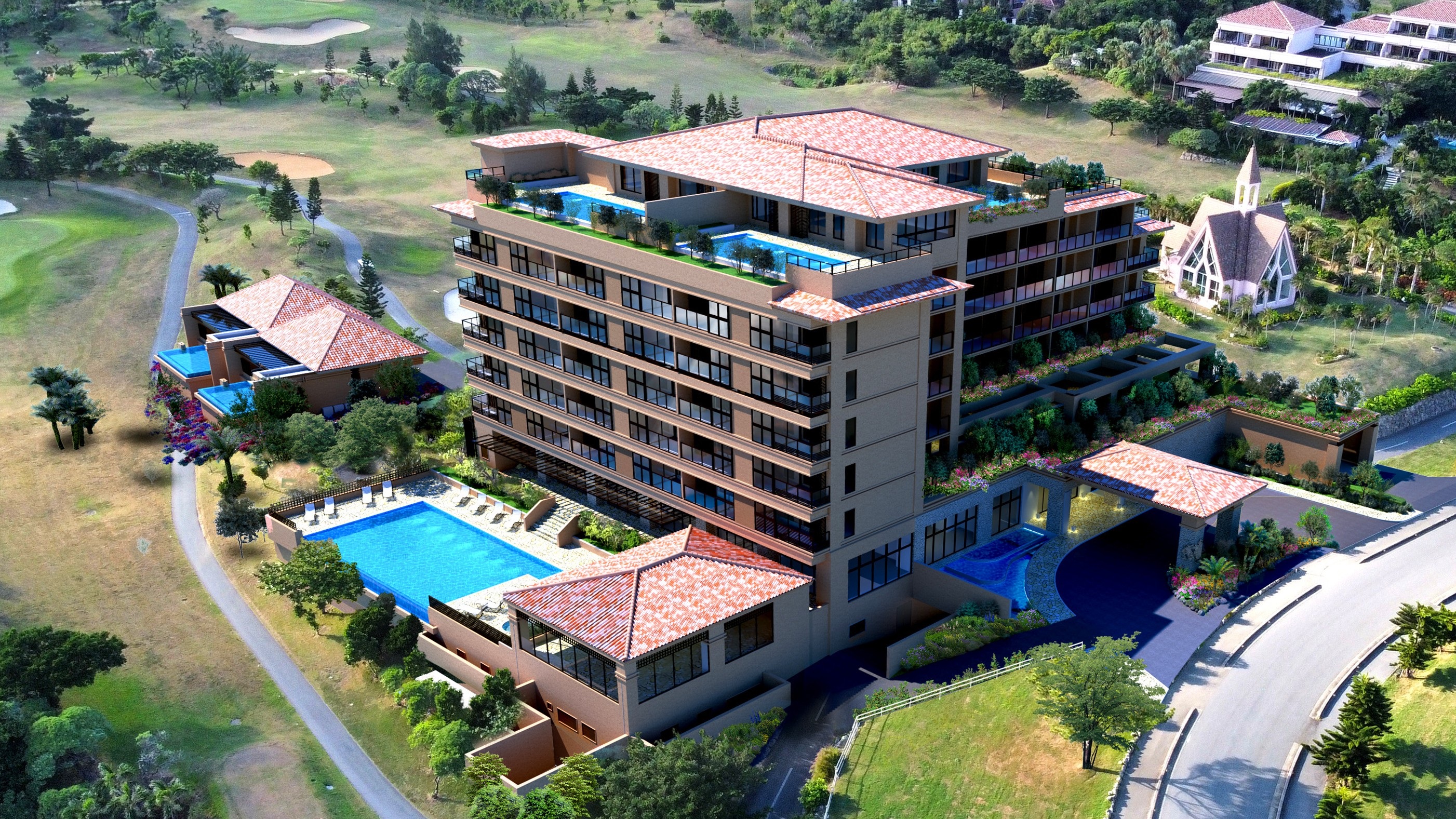 アラマンダスプレンディド＜宮古島＞&nbsp;施設全景