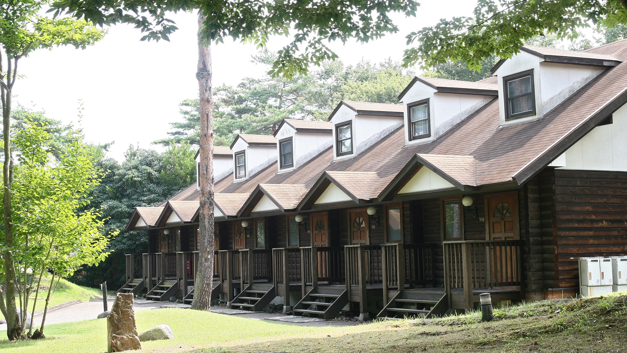 泉崎さつき温泉 公共の宿 泉崎カントリーヴィレッジ 施設全景