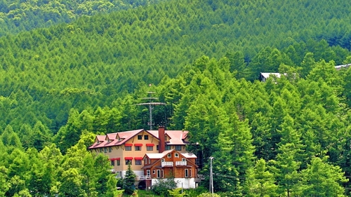 温泉山岳ホテル　アンデルマット 施設全景