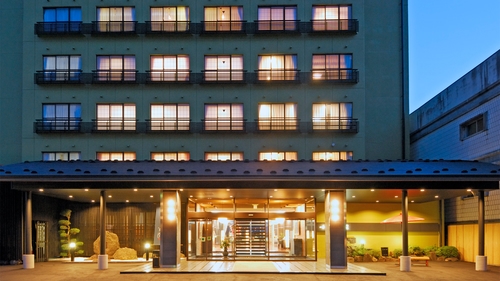 湯田中温泉 一茶のこみち 美湯の宿 施設全景