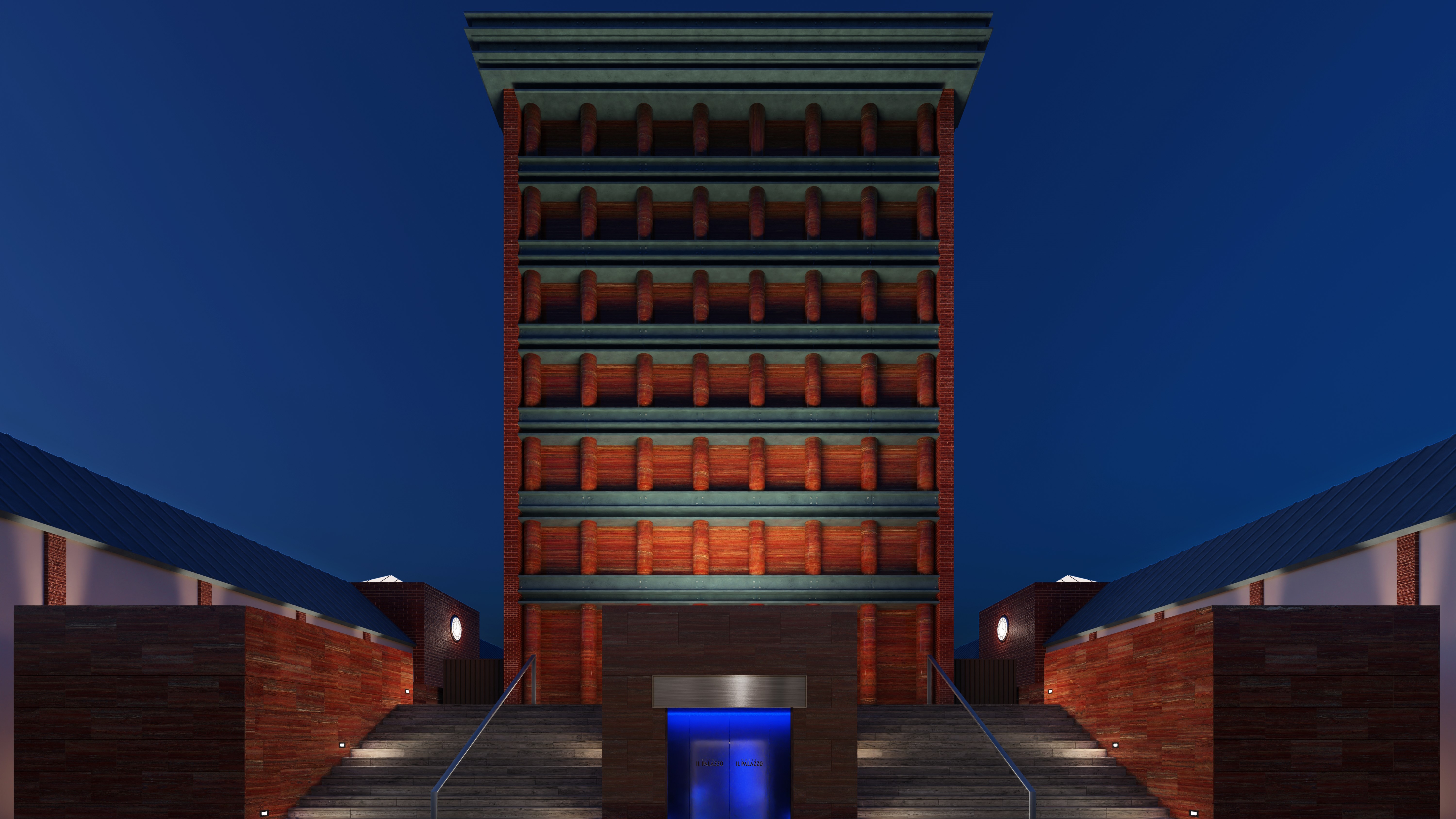 ホテル イル・パラッツォ 施設全景