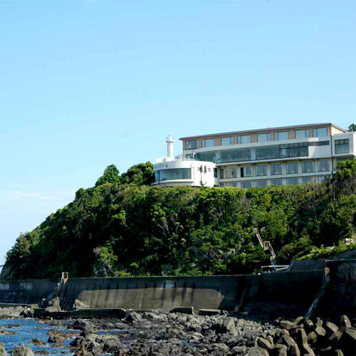 南鳥羽海岸 石鏡温泉源泉の宿 ホテルいじか荘 施設全景
