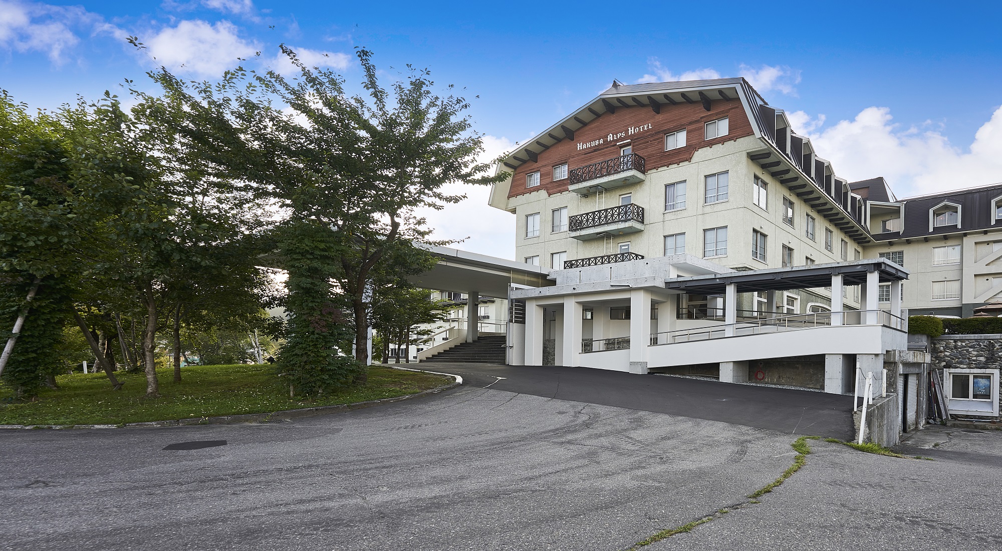 白馬アルプス温泉 白馬アルプスホテル 施設全景